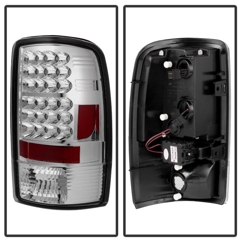 Spyder Chevy Suburban/Tahoe 1500/2500 00-06/GMC Yukon LED Tail Lights Chrome ALT-YD-CD00-LED-C 5001535 5001535 User 1