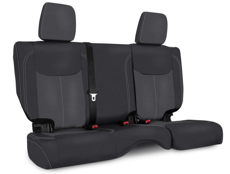 PRP Seats PRP 13-18 Jeep Wrangler JK Rear Seat Cover/2 door - Black/Grey B023-03 B023-03 Photo - Primary