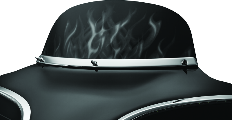 Kuryakyn Windshield Trim Flht/X Chr 1310 1310 User 1