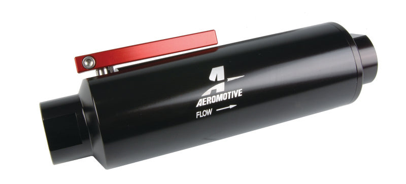 Aeromotive ORB-12 Shutoff Valve Fuel Filter 12332 Photo - Primary