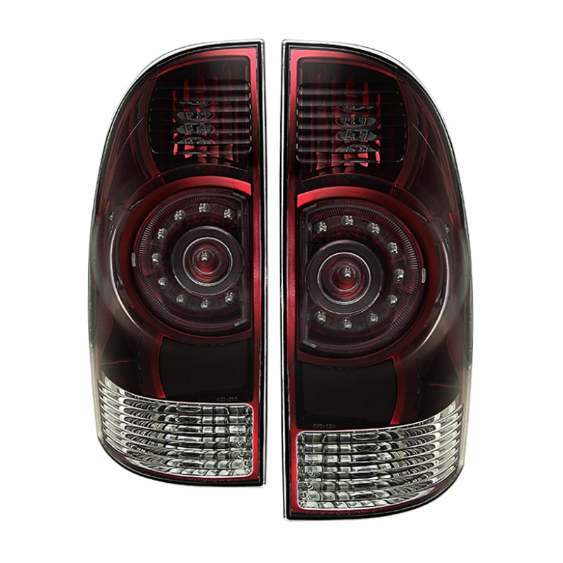 SPYDER Xtune Toyota Tacoma 2009-2013 OEM LED Style Tail Lights Red Smoked ALT-JH-TTA09-OE-RSM 9029929 9029929 Photo - Primary