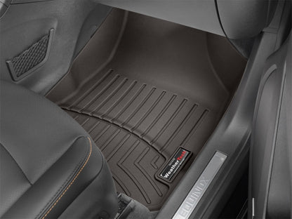 WeatherTech 2021+ Jeep Grand Cherokee L Front FloorLiner - Cocoa 4716961 4716961 Photo - Primary