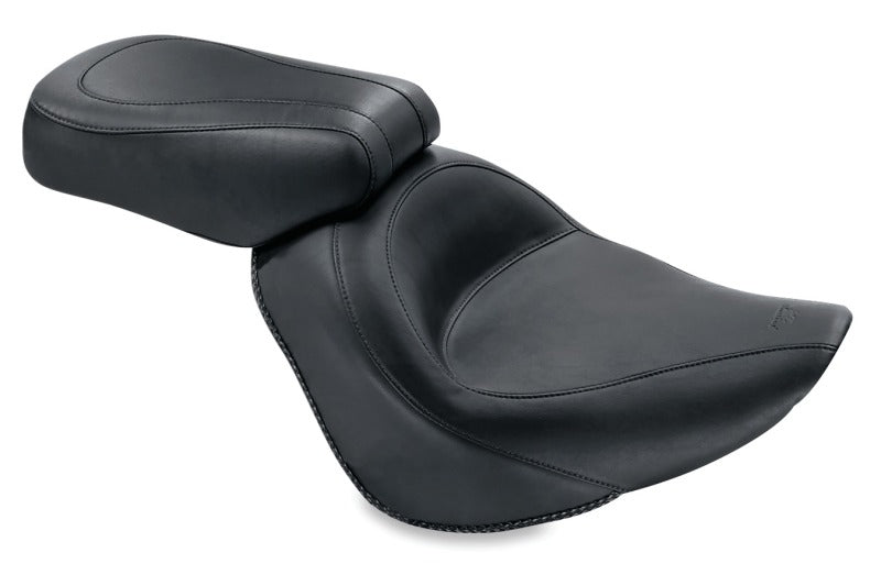 Mustang Motorcycle Mustang 06-17 Harley Softail Wide Tire (200mm) Standard Touring Passenger Seat - Black 76246 76246 Photo - Primary