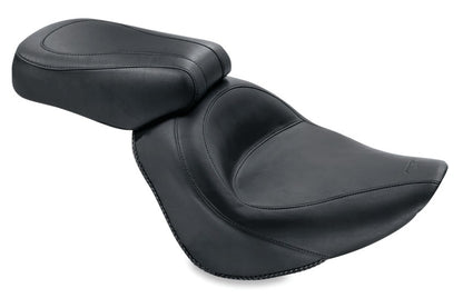 Mustang Motorcycle Mustang 06-17 Harley Softail Wide Tire (200mm) Standard Touring Passenger Seat - Black 76246 76246 Photo - Primary