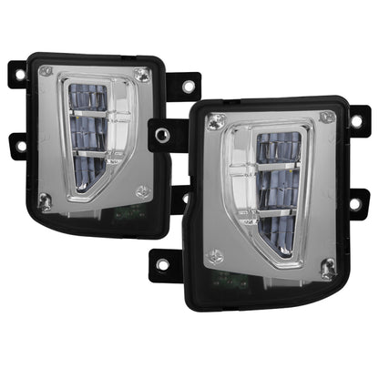 Spyder 16-18 Chevy Silverado 1500 OEM Style Full LED Fog Light w/Switch - Clear (FL-CSIL16-LED-C) 9043215 9043215 Photo - Primary