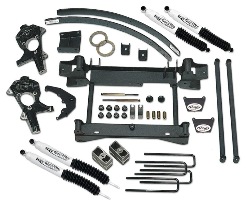 Tuff Country 99-05 Chevy Silverado 1500 4x4 6in Lift Kit (w/1pc Sub Frame SX8000 Shocks) 16955KN 16955KN Photo - Primary