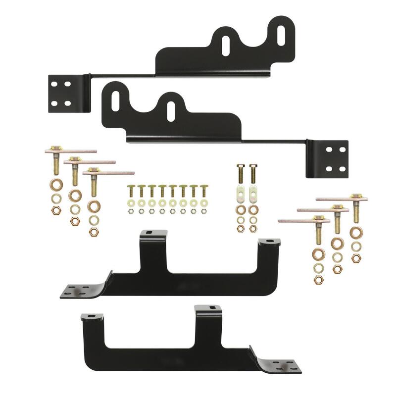 Westin 2008-2017 Buick/Chevrolet/GMC/Saturn Enclave Premier Oval Nerf Step Bar Mount Kit - Black 22-1795 22-1795 Photo - Primary
