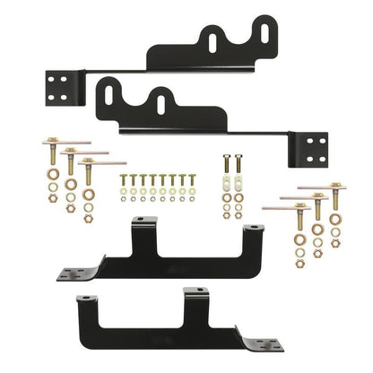Westin 2008-2017 Buick/Chevrolet/GMC/Saturn Enclave Premier Oval Nerf Step Bar Mount Kit - Black 22-1795 22-1795 Photo - Primary