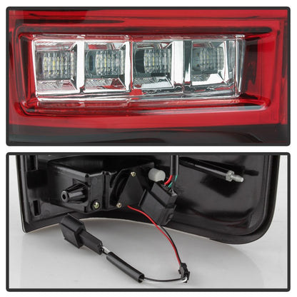 Spyder Ford F150 04-08 Styleside Tail Light V2 - LED - Red Clear ALT-YD-FF15004V2-LBLED-RC 5084194 5084194 Photo - Unmounted
