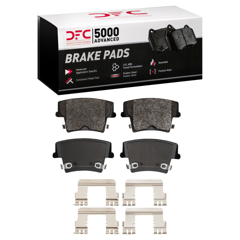 DFC DFC 5000 Advanced Semi Met Brake Pads Brakes, Rotors & Pads Brake Pads - OE main image