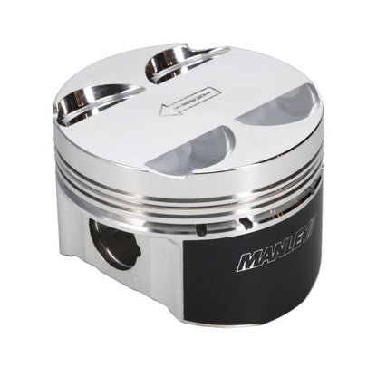 Manley Mitsubishi Evo 4G63/4G63T 85.5mm Bore 10/10.5:1 CR -2.5cc Flat Top E/D Piston Set w/Rings 606205CE-4 606205CE-4 Photo - Primary
