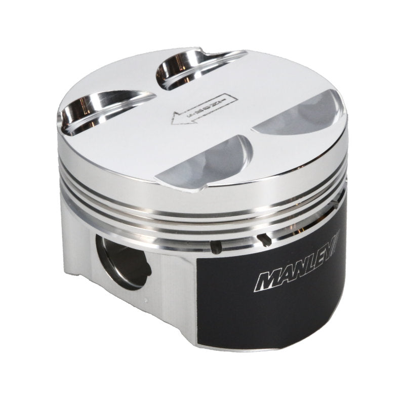 Manley 03-06 Evo 8/9 4G63T/4G63 85.5mm +.5mm Over Bore 10.0/10.5:1 Flat Top Pistons w/ Rings 606205C-4 606205C-4 Photo - Primary