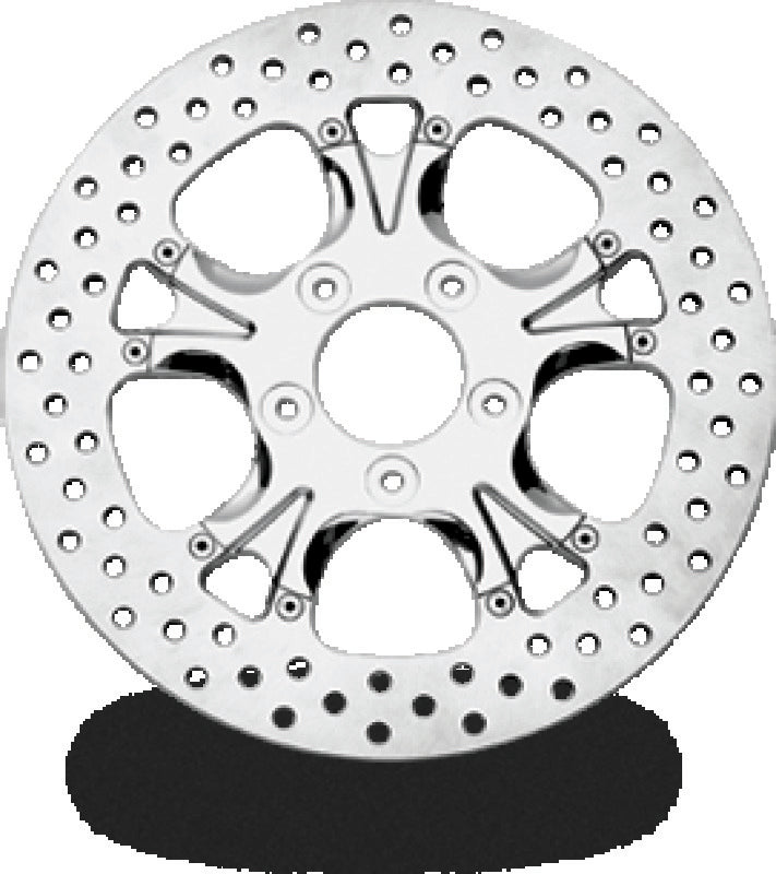 Performance Machine Disc/Carr 11.8 Gatlin Rr - Chrome 0133-1802GATS-CH 0133-1802GATS-CH User 3