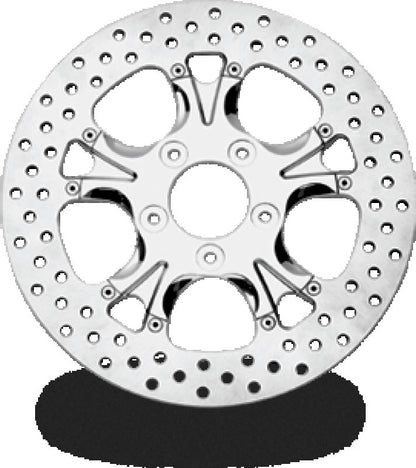 Performance Machine Disc/Carr 11.5 Gatlin Rr - Chrome 0133-1523GATS-CH 0133-1523GATS-CH User 3