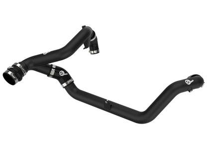 aFe BladeRunner 2 1/4in Intercooler Hot Side Charge Pipe 22-23 Ford Explorer V6-3.0L (tt) - Black 46-20678-B 46-20678-B Photo - Primary