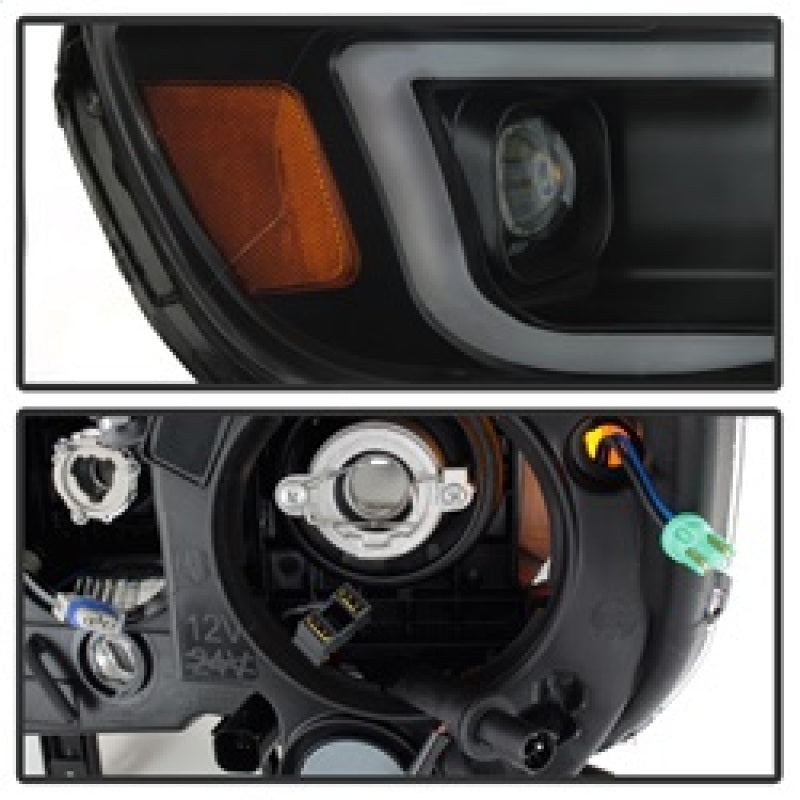 SPYDER xTune Chevy Colorado 15-17 HalogenOnly Projector Headlights - Black Smoked PRO-JH-CCO04-LBDRL-BSM 9039300 9039300 Photo - Unmounted