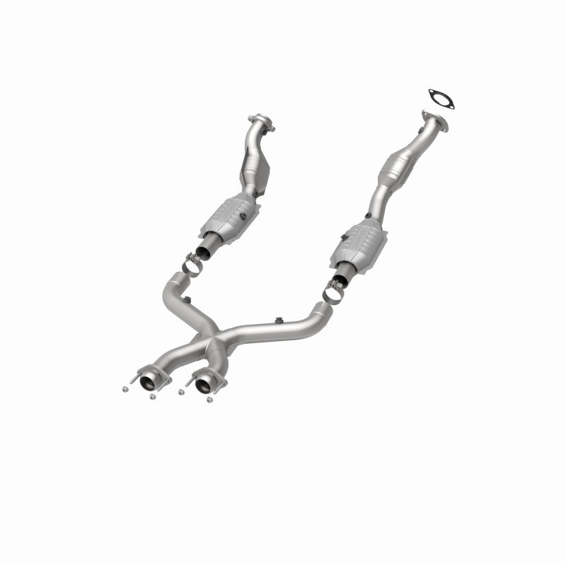 MagnaFlow Ford Mustang HM Grade Federal / EPA Compliant Direct-Fit Catalytic Converter 93671 360 Degree Image Set