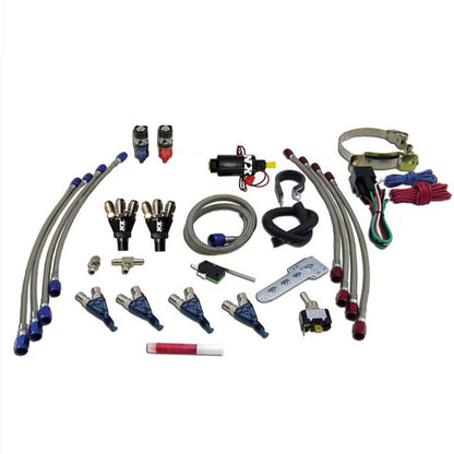 Nitrous Express 4 Cyl Piranha Nitrous Kit w/o Bottle 60005-00P 60005-00P Photo - Primary