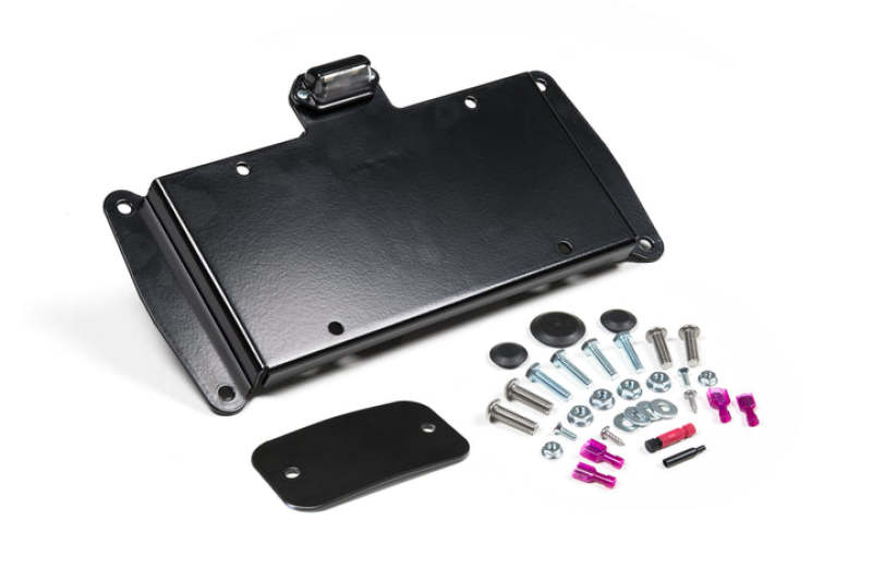 JKS Manufacturing 07-16 Jeep Wrangler JK License Plate Relocation Kit JKS8210 JKS8210 Photo - Primary