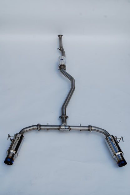 Invidia 2022+ Honda Civic Si (1.5T) 70mm N1 Cat Back Exhaust - Burnt TI Tips HS22HS4GD1STL HS22HS4GD1STL User 1