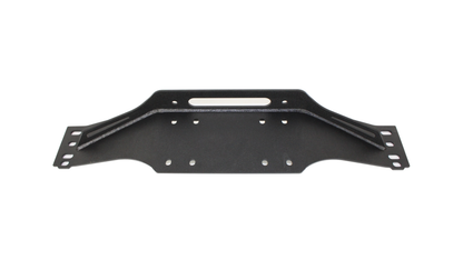 Fishbone Offroad 97-06 Jeep Wrangler TJ Winch Plate Steel - Black Textured Powdercoat Piranha Series FB21052 FB21052 Photo - out of package