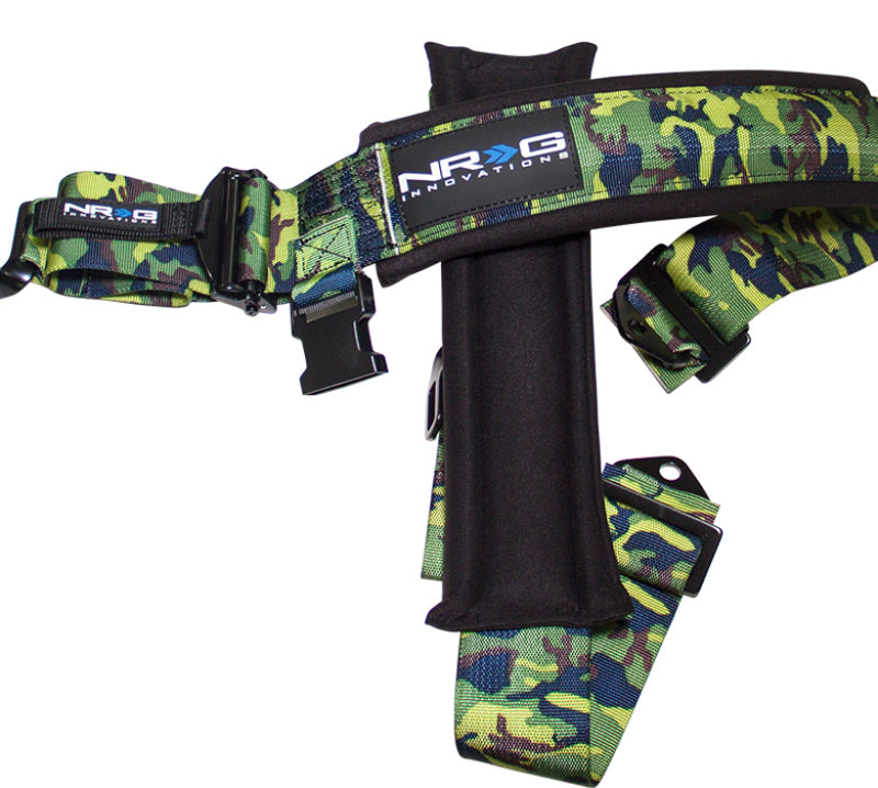 NRG SFI 16.1 5pt 3in. Seat Belt Harness/ Latch Link - Camo SBH-5PCCAMO-620 SBH-5PCCAMO-620 Photo - Primary