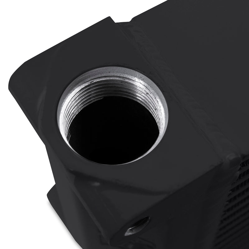 Mishimoto Heavy-Duty Oil Cooler - 17in. Same-Side Outlets - Black MMOC-SSO-17BK MMOC-SSO-17BK User 3