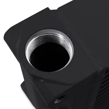 Mishimoto Heavy-Duty Oil Cooler - 17in. Same-Side Outlets - Black MMOC-SSO-17BK MMOC-SSO-17BK User 3