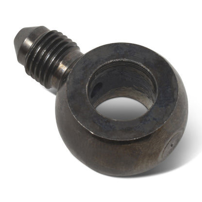 Russell Fitting Banjo 7/16" Id To #3 An Male Black Zinc (Fits Many Gm) 640493 Photo - out of package
