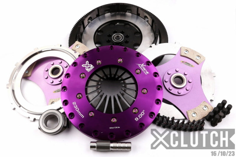 XCLUTCH XCL Clutch - 9in Twin Solid Ceramic Drivetrain Clutch Kits - Multi main image