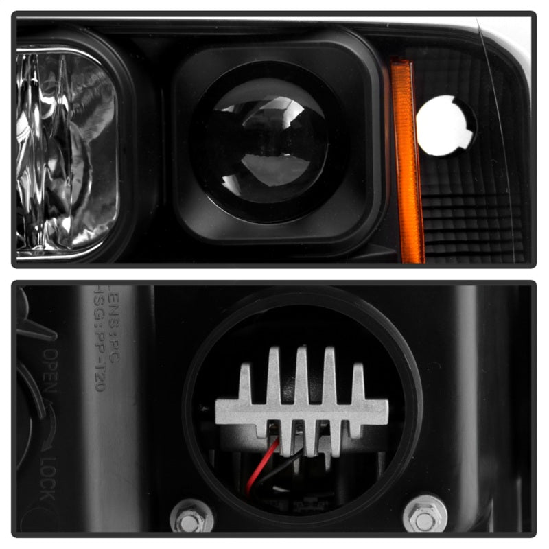 Spyder Dodge Ram 1500 02-05/Ram 2500/3500 03-05 High-Power LED Headlights - Black PRO-YD-DR02V2PL-BK 5088079 5088079 Photo - Unmounted