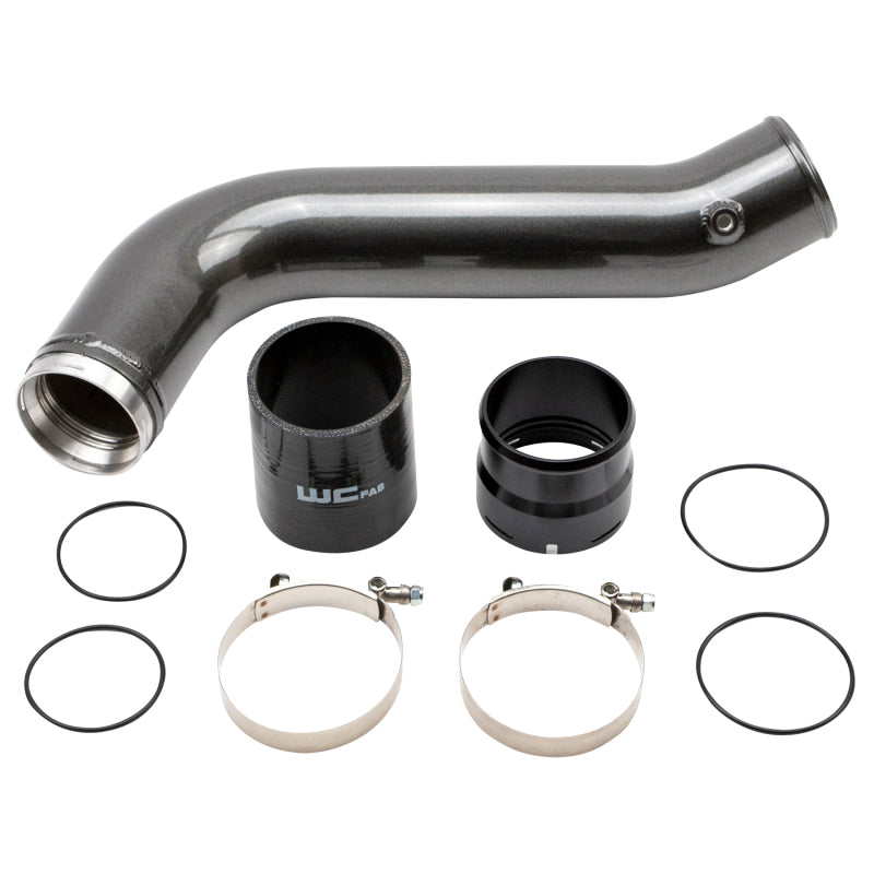 Wehrli 2020+ Chevrolet 6.6L L5P Duramax Passenger Side 3.5in Intercooler Pipe - Illusion Blueberry WCF100381-IBB