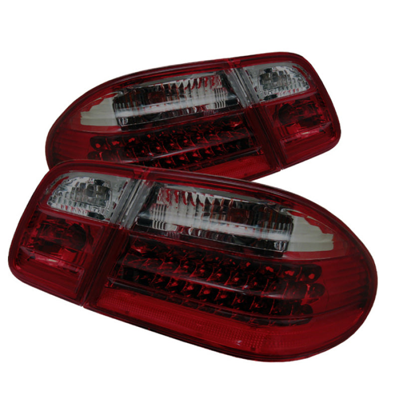 SPYDER Xtune Mercedes Benz W210 E-Class 96-02 LED Tail Lights Red Smoke ALT-CL-MBW210-LED-RSM 5020659 5020659 Photo - Primary