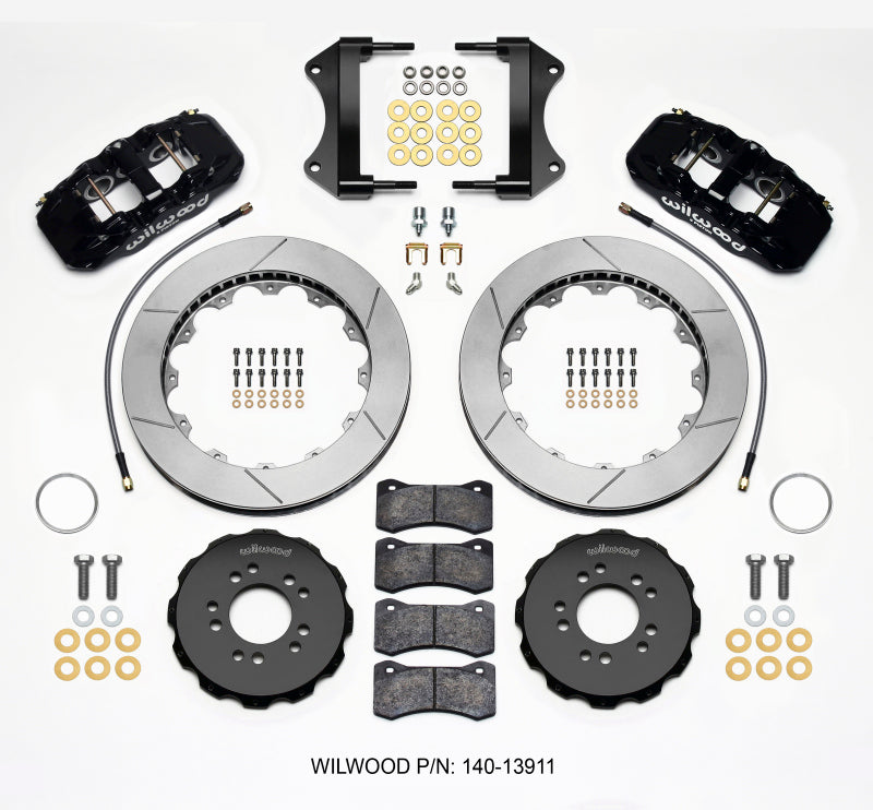 Wilwood AERO6 Front Hat Kit 15.00 2014-up Corvette C7 w/Lines 140-13911 140-13911 Photo - Primary