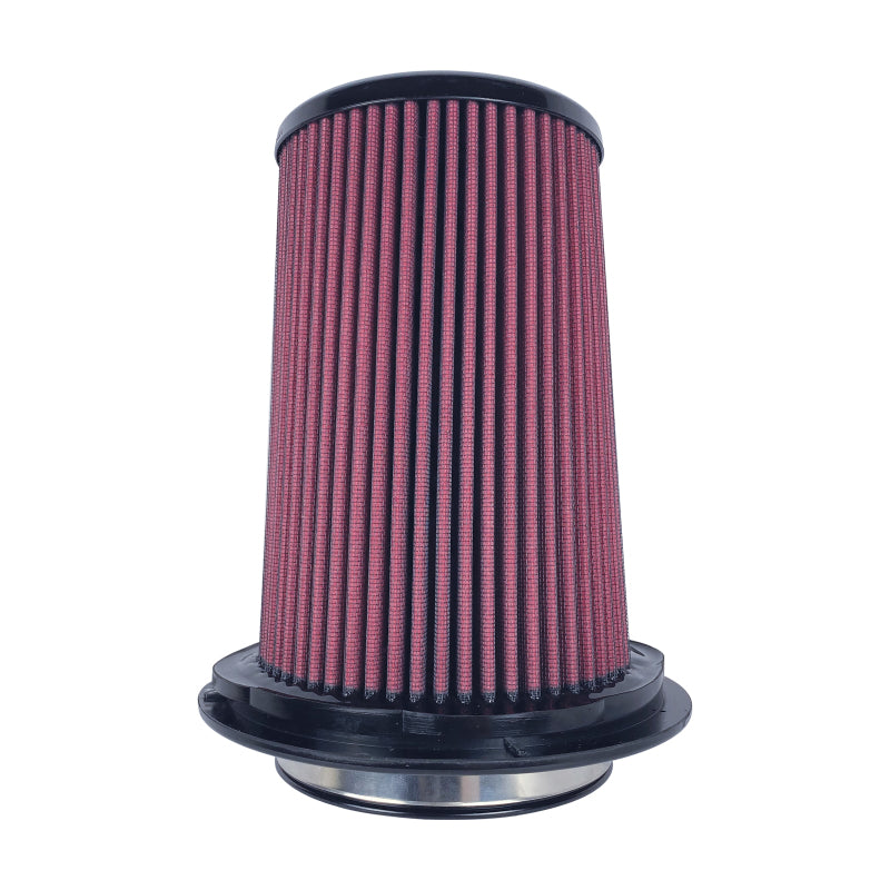 Injen 8-Layer Oiled Cotton Gauze Air Filter 5in Flange ID 8in Base/ 7.9in Height/ 5.3in Inertia Top X-1116-BR X-1116-BR Photo - Primary