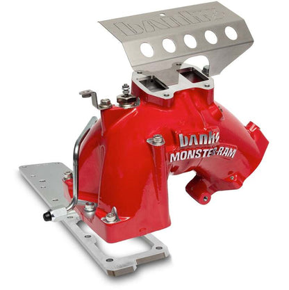 Banks Power 2007.5-2012 Ram 6.7L Monster-Ram Intake System Gen-2 w/Fuel Line - Red w/Heater System 42797-PC 42797-PC Photo - Primary
