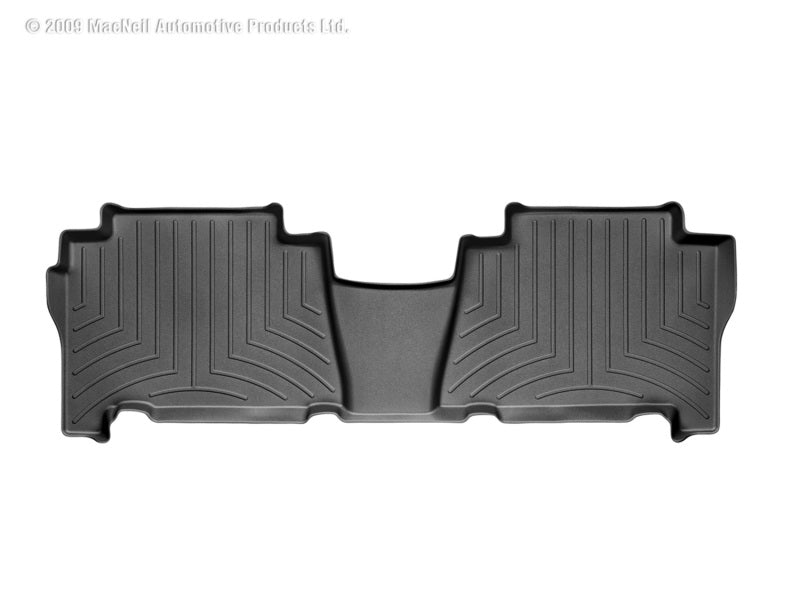 WeatherTech 09+ Kia Borrego Rear FloorLiner - Black 441822 441822 Photo - Primary