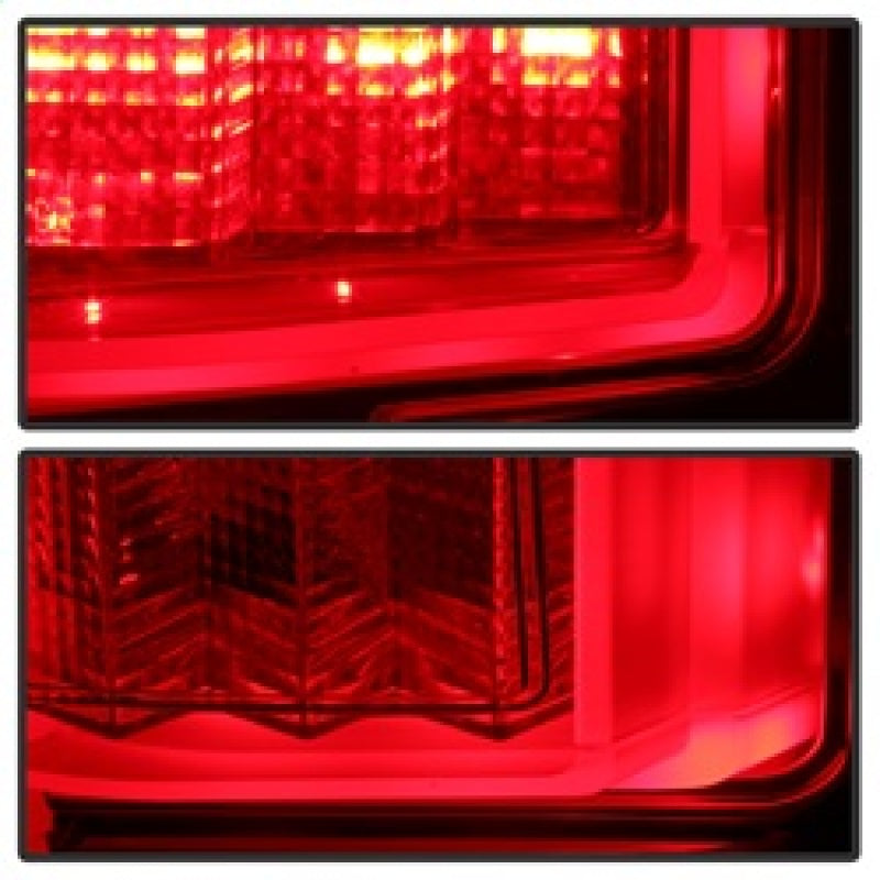 Spyder Ford F150 2015-2017 Light Bar LED Tail Lights - Red Clear ALT-YD-FF15015-LBLED-RC 5083692 5083692 Photo - Unmounted