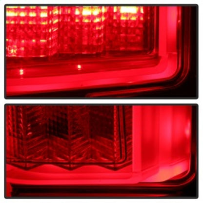 Spyder Ford F150 2015-2017 Light Bar LED Tail Lights - Red Clear ALT-YD-FF15015-LBLED-RC 5083692 5083692 Photo - Unmounted