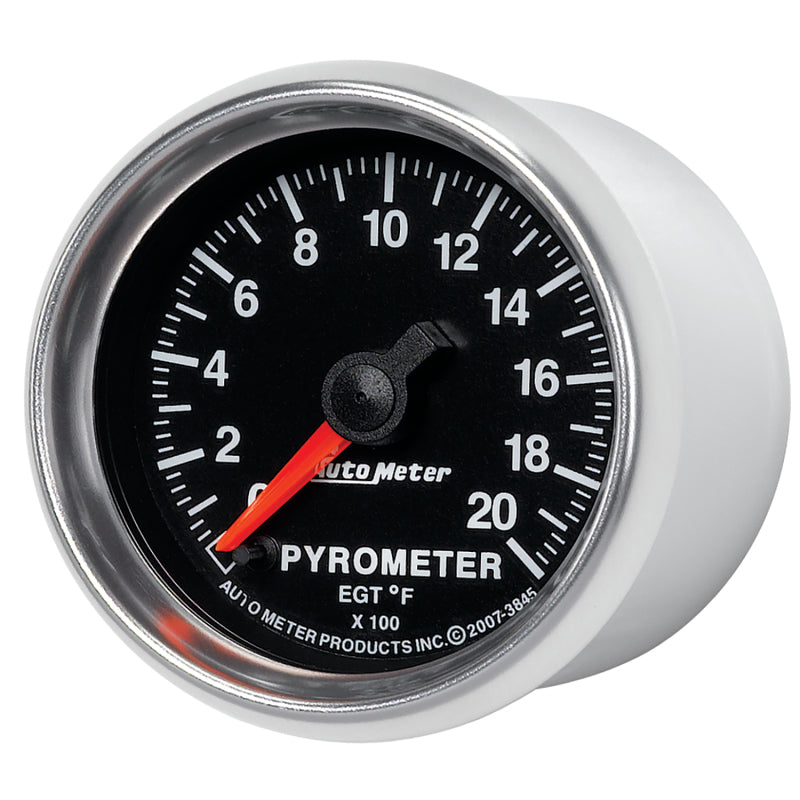 Autometer GS 0-2000 degree F Full Sweep Electronic Pyrometer Gauge 3845 3845 User 2