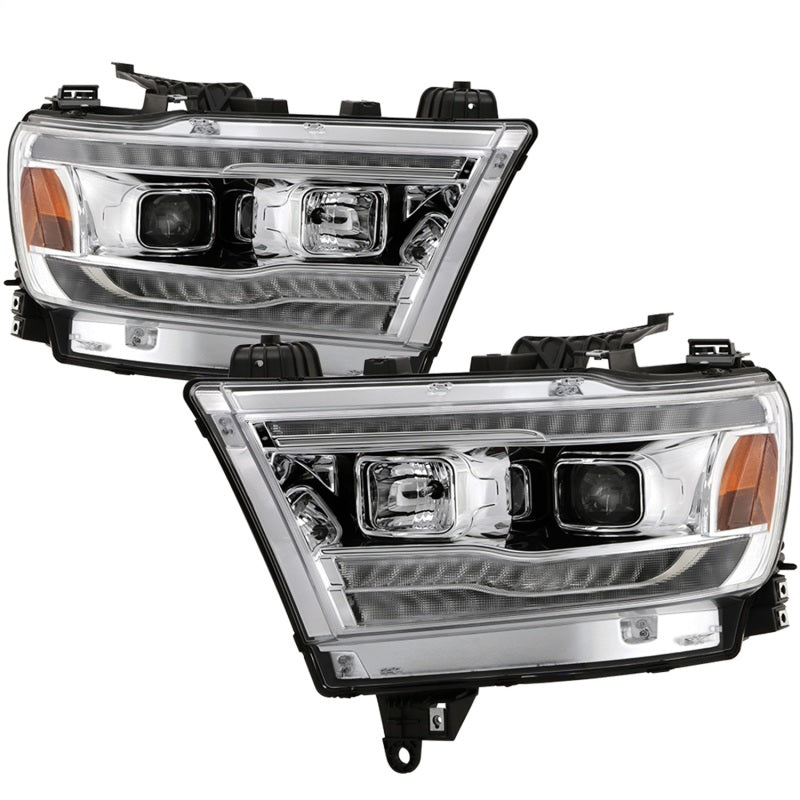 Spyder Dodge Ram 19-20 Halogen Model Projector Headlights Chrome PRO-YD-DR19HALSI-SEQ-C 5087409 5087409 Photo - Primary