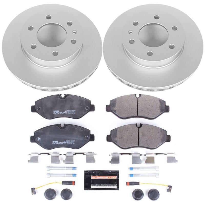 PowerStop Power Stop 07-09 Dodge Sprinter 2500 Front Euro-Stop Brake Kit ESK6236 ESK6236 Photo - Primary