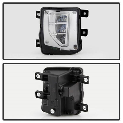 Spyder 16-18 Chevy Silverado 1500 OEM Style Full LED Fog Light w/Switch - Clear (FL-CSIL16-LED-C) 9043215 9043215 Photo - Unmounted