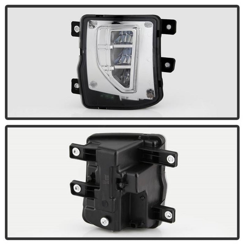 Spyder 16-18 Chevy Silverado 1500 OEM Style Full LED Fog Light w/Switch - Clear (FL-CSIL16-LED-C) 9043215 9043215 Photo - Unmounted