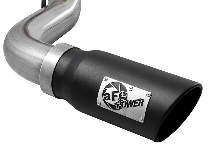 afe Apollo GT Series 2019 GM Silverado/Sierra 1500 4.3L/5.3L 409 SS CatBack Exhaust System w/Blk Tip 49-44107-B 49-44107-B Photo - Close Up