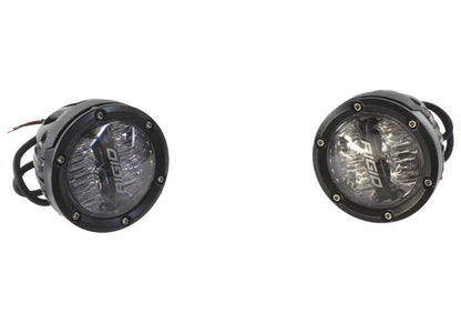 Ford Racing 2021+ Ford Bronco Mirror Mounted 4in Rigid LED Lights Kit M-15200K-BML M-15200K-BML Photo - Unmounted