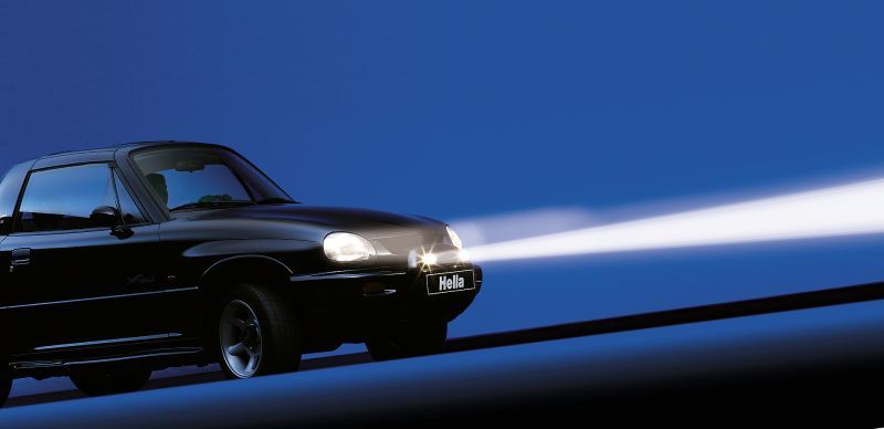 Hella Driving Light Kit 008283811 Photo - Mounted