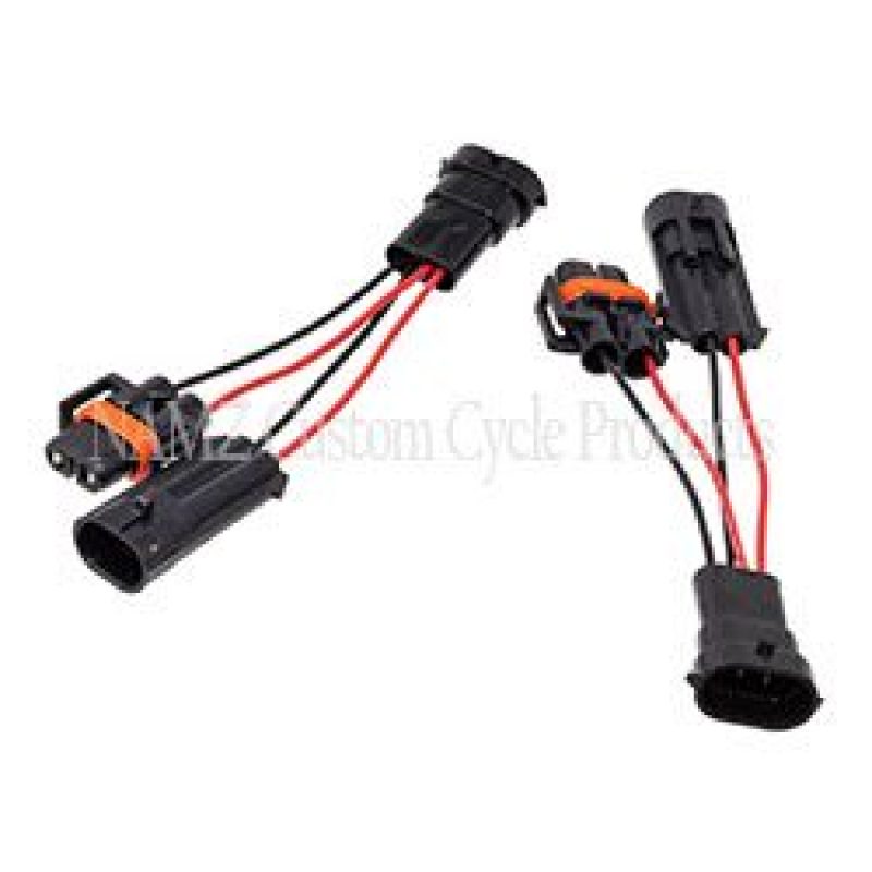 NAMZ 14-23 Indian Models (Except Scout/FTR/Challenger) Passing Lamp Adapter Harness N-IPLH N-IPLH Photo - Primary