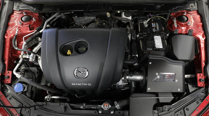 AEM Induction AEM 19-20 Mazda 3 2.5L L4 Cold Air Intake 21-877C 21-877C Photo - Mounted
