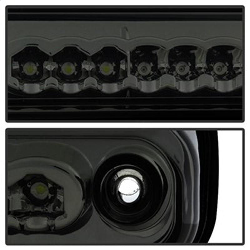 SPYDER Xtune Yukon Denali 99-00 LED Tail Lights w/ 3rd LED Brake Light Smoked ALT-JH-CCK88-LED-SET-SM 9032752 9032752 Photo - Unmounted